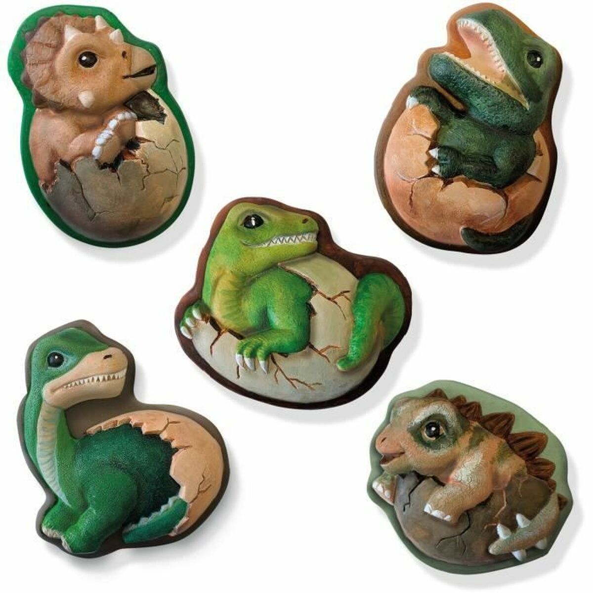 Zīmēšanas Komplekts SES Creative 2 in 1 Dinosaurs
